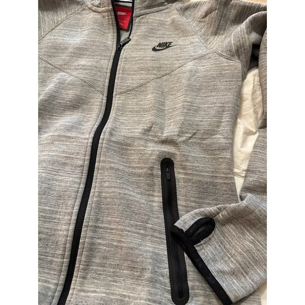 NIKE FULL ZIPPER HOODIE - size LARGE , L